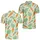 Orange Carrots on Mint Green for Summer Vacations, Garden Parties and Food Lovers Men's Polo Shirt - 2