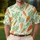Orange Carrots on Mint Green for Summer Vacations, Garden Parties and Food Lovers Men's Polo Shirt - 4