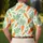 Orange Carrots on Mint Green for Summer Vacations, Garden Parties and Food Lovers Men's Polo Shirt - 5
