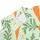 Orange Carrots on Mint Green for Summer Vacations, Garden Parties and Food Lovers Men's Polo Shirt - 6