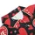 Red Love Hearts On Jet Black For Valentine's Day Dates And Romantic Casual Outfits Men's Polo Shirt - 6