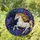 Galloping White And Black Horses Stained Glass Window Decor For Equestrian Home Gifts Stained Glass Suncatcher - 1