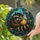 Stained Glass Raccoon With Glowing Heart Orb for Cozy Woodland Home Decor Gift Giving Stained Glass Suncatcher - 2