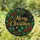 Tiffany Style Merry Christmas Holly Wreath Festive Window Decor for Holiday Home Displays Stained Glass Suncatcher - 1