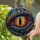Fiery Stained Glass Dragon Eye Window Decor for Gothic Homes and Fantasy Gift Lovers Stained Glass Suncatcher - 2