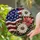 Patriotic Daisy Flag Stained Glass Window Decor For July Fourth Home And Garden Gift Stained Glass Suncatcher - 2
