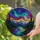 Aurora Mountain Lake Stained Glass Window Accent for Cozy Cabins and Nature Lovers Stained Glass Suncatcher - 2
