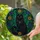 Mystical Black Cat Stained Glass Web Decor for Gothic Halloween Home Accents and Gifts Stained Glass Suncatcher - 2