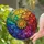 Rainbow Stained Glass Sun Mosaic For Boho Window Decor And Housewarming Gift Giving Stained Glass Suncatcher - 2