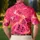 Hot Pink Dice With Flames And Hearts For Lucky Date Nights And Bold Streetwear Looks Men's Polo Shirt - 5