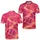 Hot Pink Dice With Flames And Hearts For Lucky Date Nights And Bold Streetwear Looks Men's Polo Shirt - 2