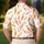 Seamless Carrot Garden Motif For Spring Easter Outings, Picnics And Casual Weekend Wear Men's Polo Shirt - 5