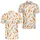 Seamless Carrot Garden Motif For Spring Easter Outings, Picnics And Casual Weekend Wear Men's Polo Shirt - 2