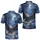 Bald Eagle Mountain Storm Sky Outdoor Adventure Gift For Nature Lovers Men's Polo Shirt - 2