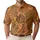 Vintage Monstera Palm Leaves For Beach Vacations, Resort Wear And Casual Dates For Men Men's Polo Shirt - 1