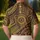 Black And Gold Geometric Medallion Motif For Resort Wear, Parties, And Evening Outings Men's Polo Shirt - 5