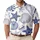 Navy Starfish And Seashell Coastal Marine Motifs For Beach Vacation Resort Wear Men Men's Polo Shirt - 1