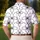 Black Botanical Trellis Floral Resort Style For Beach Dates And Summer Travel Men's Polo Shirt - 5