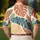 Tropical Monstera And Palm Leaf Resort Style For Beach Vacations And Summer Travel Men's Polo Shirt - 5