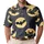 Halloween Bats And Yellow Moons For Spooky Parties And Fall Nighttime Outfit Lovers Men's Polo Shirt - 1