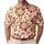Mid Century Autumn Floral Botanical Motif For Retro Casual Wear Men's Polo Shirt - 1