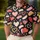 Hand Painted Hearts On Black For Valentine Date Nights And Everyday Style Lovers Men's Polo Shirt - 4