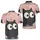 Wide Eyed Charcoal Mascot for Casual Everyday Wear and Playful Street Style Fans Men's Polo Shirt - 2
