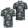 Ivory Palm Trees, Moon And Ocean Waves For Tropical Resort Evenings And Beach Travel Men's Polo Shirt - 2