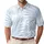 Icy Blue Palm Fronds for Coastal Resort Wear, Beach Trips and Summer Travel for Men Men's Polo Shirt - 1