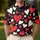 Scarlet Red And White Hearts For Romantic Dates, Parties And Everyday Casual Wear Men's Polo Shirt - 4