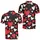 Scarlet Red And White Hearts For Romantic Dates, Parties And Everyday Casual Wear Men's Polo Shirt - 2
