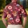 Cheerful Woodland Deer Hearts And Mushrooms For Christmas Winter Romance Gift Giving Men's Polo Shirt - 5