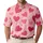 Dusty Blush Pink Heart Motif For Valentine's Day Golf And Casual Wear Style Men's Polo Shirt - 1