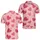 Dusty Blush Pink Heart Motif For Valentine's Day Golf And Casual Wear Style Men's Polo Shirt - 2