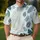 Tropical Monstera And Palm Leaves For Resort Travel And Everyday Casual Style For Men Men's Polo Shirt - 4