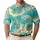 Tropical Pineapple And Parasol Motifs For Resort Vacations And Beach Getaway Wear Men's Polo Shirt - 1