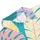 Turquoise Tropical Banana And Monstera Leaves For Men's Beach Resort Vacation Style Men's Polo Shirt - 6