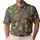 Vintage Cactus And Wildflower Garden For Desert Vacations And Casual Weekend Wear Men's Polo Shirt - 1