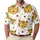 Smiling Leopard Heads And Black Spots For Playful Safari Style Outfits Men's Polo Shirt - 1
