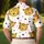 Smiling Leopard Heads And Black Spots For Playful Safari Style Outfits Men's Polo Shirt - 5