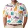 Colorful Cat Parade Motif for Casual Weekend Style, Cat Lovers, and Everyday Outings Men's Polo Shirt - 1