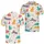 Colorful Cat Parade Motif for Casual Weekend Style, Cat Lovers, and Everyday Outings Men's Polo Shirt - 2