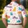 Colorful Cat Parade Motif for Casual Weekend Style, Cat Lovers, and Everyday Outings Men's Polo Shirt - 5