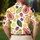 Hand-Painted Tropical Fruit Motifs For Beach Vacations, Resort Days And Summer Weekends Men's Polo Shirt - 5