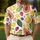 Hand-Painted Tropical Fruit Motifs For Beach Vacations, Resort Days And Summer Weekends Men's Polo Shirt - 4