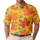 Maple Leaf Botanical Mustard Yellow Autumn Outdoor Weekend Wear for Men Men's Polo Shirt - 1