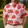 Red Strawberry Gingham Picnic Style For Summer Dates, Beach Trips And Weekend Getaways Men's Polo Shirt - 4