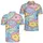 Smiling Pastel Cloud Characters For Beach Days, Festivals And Playful Casual Style Men's Polo Shirt - 2
