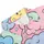 Smiling Pastel Cloud Characters For Beach Days, Festivals And Playful Casual Style Men's Polo Shirt - 6