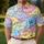 Smiling Pastel Cloud Characters For Beach Days, Festivals And Playful Casual Style Men's Polo Shirt - 4